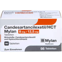 Candesartancilexetil/HCT Mylan 8 mg/12.5mg Tabl., 98 st, Viatris Healthcare GmbH