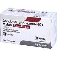 Candesartancilexetil/HCT Mylan 32mg/12.5mg Tabl., 98 st, Viatris Healthcare GmbH
