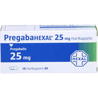PregabaHEXAL 25 mg Hartkapseln, 14 Stk., HEXAL AG