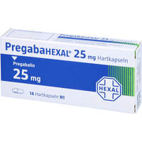 PregabaHEXAL 25 mg Hartkapseln, 14 Stk., HEXAL AG