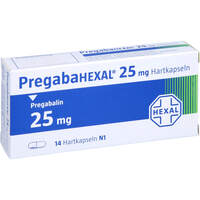 PregabaHEXAL 25 mg Hartkapseln, 14 Stk., HEXAL AG