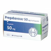 PregabaHEXAL 50 mg Hartkapseln, 56 st, HEXAL AG