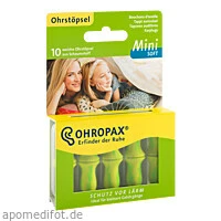 OHROPAX Mini Soft Schaumstoff-Stöpsel, 10 Stück, Ohropax GmbH