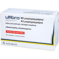 Ultibro Breezhaler 85 ug/43 ug Hartk.m.Plv.z.Inh., 30 Stk., kohlpharma GmbH