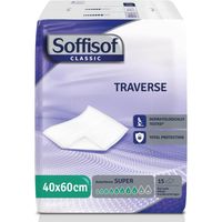 SOFFISOF KRANKENU FLO40X60, 15 st, Leaper GmbH
