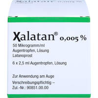 Xalatan 0.005% Augentropfen, 6x2,5 ml, Axicorp Pharma GmbH