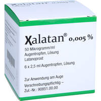 Xalatan 0.005% Augentropfen, 6x2,5 ml, Axicorp Pharma GmbH