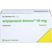 aripiprazol-biomo 10mg Tabletten, 98 st, Biomo Pharma GmbH