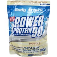 Power Protein 90 Vanilla Cream, 500 g, Body Attack Sports Nutrition GmbH & Co. KG