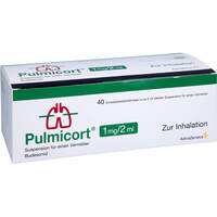 Pulmicort 1mg/2ml Suspension f.einen Vernebler, 40x2 ml, Axicorp Pharma GmbH