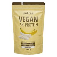 Nutri-Plus Shape & Shake Vegan Banane, 1000 g, Nutrition-Plus Germany E.K.
