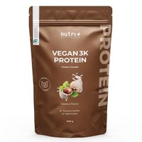 Nutri-Plus Shape & Shake Vegan Haselnuss, 1000 g, Nutrition-Plus Germany E.K.