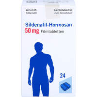 Sildenafil-Hormosan 50mg Filmtabletten, 24 st, Hormosan Pharma GmbH