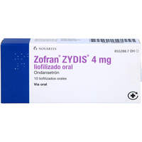 ZOFRAN 4 mg Zydis lingual Schmelztabletten, 10 st, Aca Müller/Adag Pharma AG