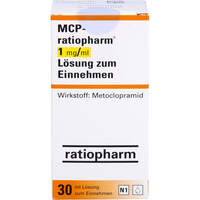 MCP-ratiopharm 1 mg/ml L&ouml;sung zum Einnehmen, 30 ml, ratiopharm GmbH