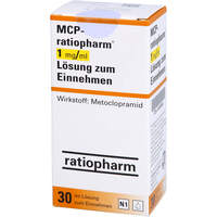 MCP-ratiopharm 1 mg/ml L&ouml;sung zum Einnehmen, 30 ml, ratiopharm GmbH