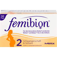 FEMIBION Schwangerschaft 2 D3+DHA+400 ug Folat, 2x30 Stk., WICK Pharma - Zweigniederlassung der Pro