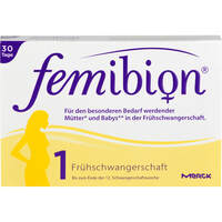 FEMIBION Schwangerschaft 1 D3+800 ug Folat Tabl, 30 st, WICK Pharma - Zweigniederlassung der Pro