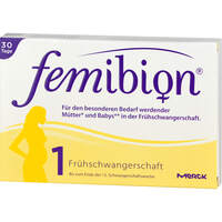 FEMIBION Schwangerschaft 1 D3+800 ug Folat Tabl, 30 st, WICK Pharma - Zweigniederlassung der Pro