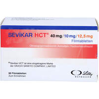 Sevikar HCT 40mg/10mg/12.5mg Filmtabletten, 98 st, kohlpharma GmbH
