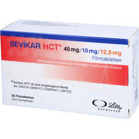 Sevikar HCT 40mg/10mg/12.5mg Filmtabletten, 98 st, kohlpharma GmbH