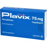 Plavix 75 mg Filmtabletten, 100 st, Fd Pharma GmbH