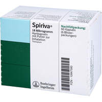 Spiriva 18ug Kapseln m. Inhalationspulver Nachfüll, 60 Stk., European Pharma B.V.