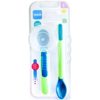 MAM Heat Sensitive Feeding Spoons & Cover, 2x1 st, Mam Babyartikel GmbH