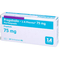 Pregabalin - 1 A Pharma 75 mg Hartkapseln, 14 Stk., 1 A Pharma GmbH