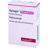 Synagis 50 mg Injektionslösung 100 mg/ml, 1x0.5 ml, AstraZeneca GmbH