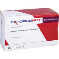 EXFORGE HCT 10 mg/160 mg/25 mg Filmtabletten, 98 st, Docpharm GmbH