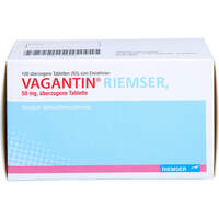 VAGANTIN RIEMSER 50 mg, 100 st, Esteve Pharmaceuticals GmbH