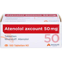 Atenolol axcount 50mg, 100 st, Axcount Generika GmbH