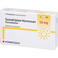 Sumatriptan-Hormosan 50 mg Filmtabletten, 3 Stk., Hormosan Pharma GmbH