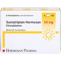 Sumatriptan-Hormosan 50 mg Filmtabletten, 6 Stk., Hormosan Pharma GmbH