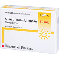 Sumatriptan-Hormosan 50 mg Filmtabletten, 6 Stk., Hormosan Pharma GmbH