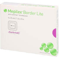 MEPILEX Border Lite Verband 4x5 cm steril, 10 st, Actipart GmbH