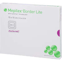 MEPILEX Border Lite Verband 15x15 cm steril, 5 st, Actipart GmbH