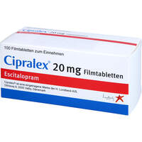 CIPRALEX 20 mg Filmtabletten, 100 st, Aca Müller/Adag Pharma AG