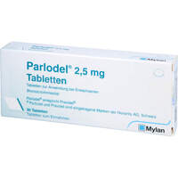 Parlodel Tabletten 2.5 mg, 30 Stk., kohlpharma GmbH