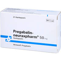Pregabalin-neuraxpharm 50 mg, 21 Stk., neuraxpharm Arzneimittel GmbH