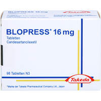 Blopress 16mg Tabletten, 98 st, Emra-Med Arzneimittel GmbH
