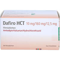 Dafiro HCT 10mg/160mg/12.5mg Filmtabletten, 98 st, Eurimpharm Arzneimittel GmbH