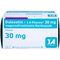 Duloxetin - 1 A Pharma 30 mg magens. Hartkapseln, 98 st, 1 A Pharma GmbH