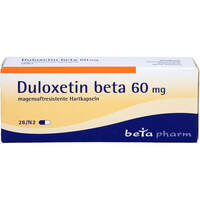 Duloxetin beta 60mg magensaftresistente Hartkaps., 28 Stk., betapharm Arzneimittel GmbH