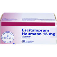 Escitalopram Heumann 15 mg Filmtabletten, 100 st, Heumann Pharma GmbH & Co. Generica KG