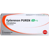 Eplerenon PUREN 25 mg Filmtabletten, 20 st, PUREN Pharma GmbH & Co. KG