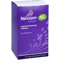 Nexium 40 mg magensaftresistente Tabletten, 60 Stk., Axicorp Pharma GmbH