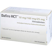 Dafiro HCT 10 mg/160 mg/25 mg Filmtabletten, 98 st, kohlpharma GmbH
