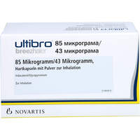 ULTIBRO BREEZHALER 85ug/43ug HKA m. Pul. z. Inh., 30 Stk., Eurimpharm Arzneimittel GmbH